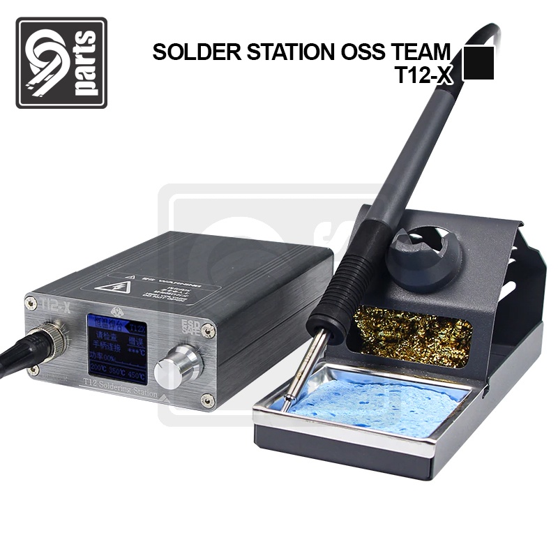 Jual Solder Station Oss Team T12 X Original Free Mata Solder T12