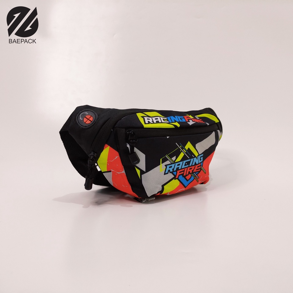 Tas Selempang Racing Fire Original Baepack / Tas Selempang Cowok / Tas Selempang Pria