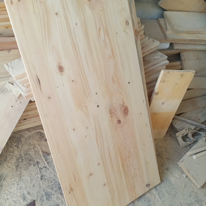 TERLARIS  PAPAN AMBALAN JATI BELANDA VERNIS 100X40X2CM