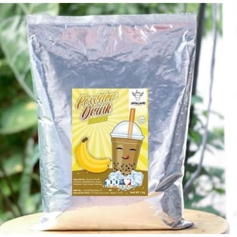 

bubuk minuman rasa banana