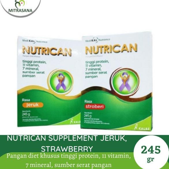 BAYAR DITEMPAT Suplement Kanker - Nutrican susu - strawberry