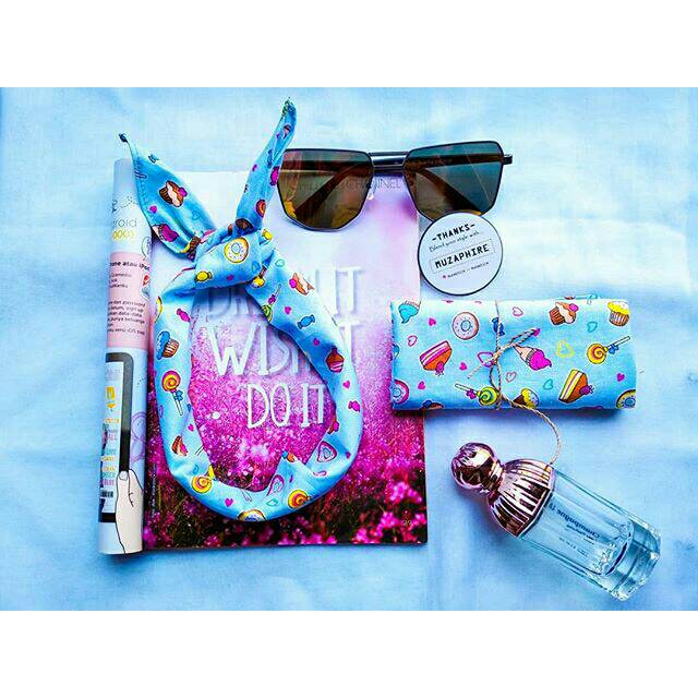 Bandana / Neck Scarf / bando / bandana retro /saputangan /slayer motor