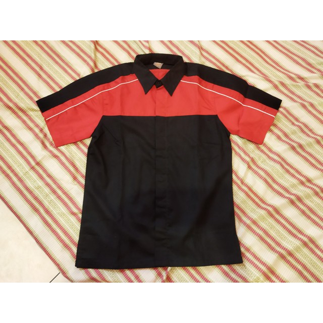 KEMEJA PDH HITAM MERAH - KEMEJA PDL - BAJU PDH - BAJU PDL