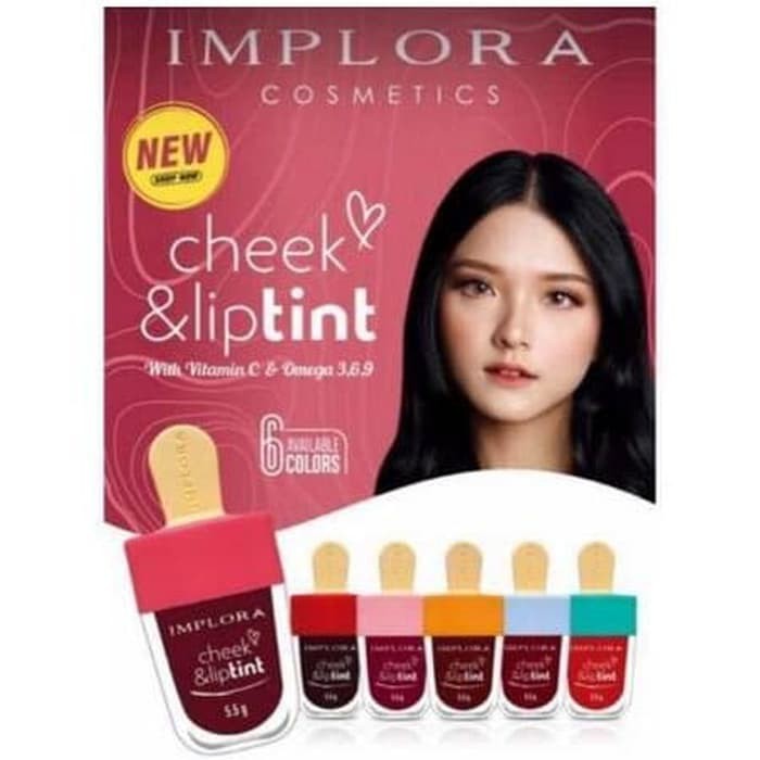 Implora Cheek And Liptint Original BPOM Lip Tint