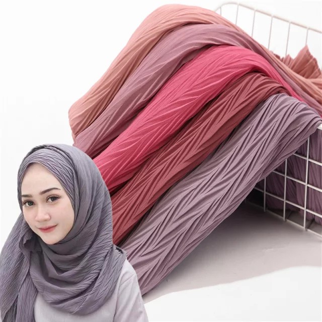 Pashmina Plisket Padi