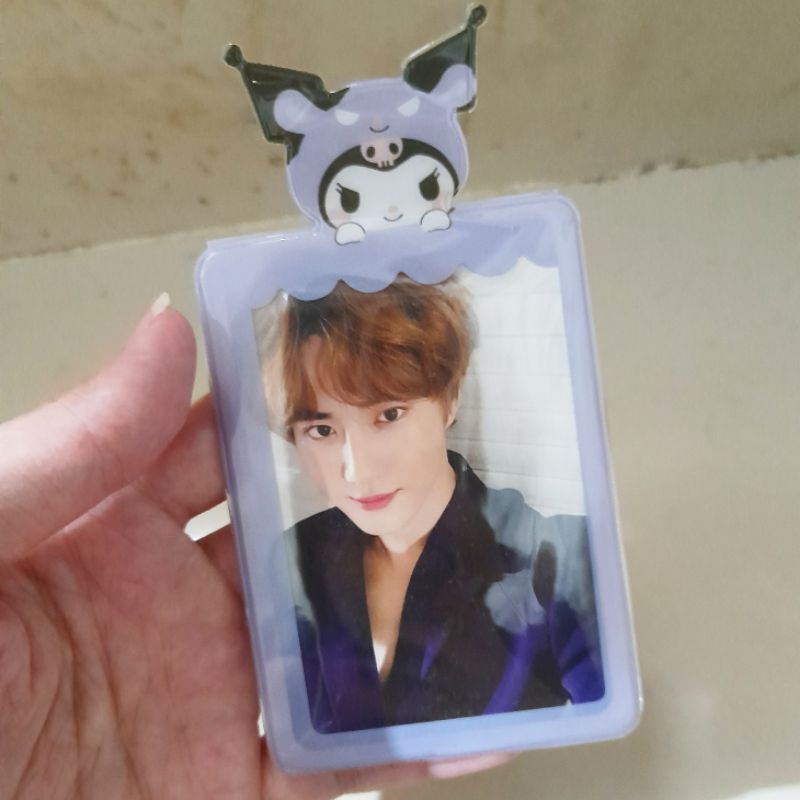 HOLDER PC SANRIO TRANSPARAN  / CARD HOLDER PHOTOCARD KPOP/ TEMPAT PC KPOP ALBUM