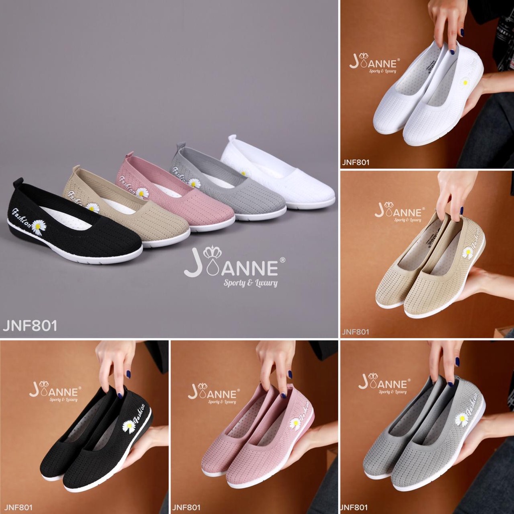 JOANNE FlyKnit Flat Shoes #JNF801 ORIGINAL