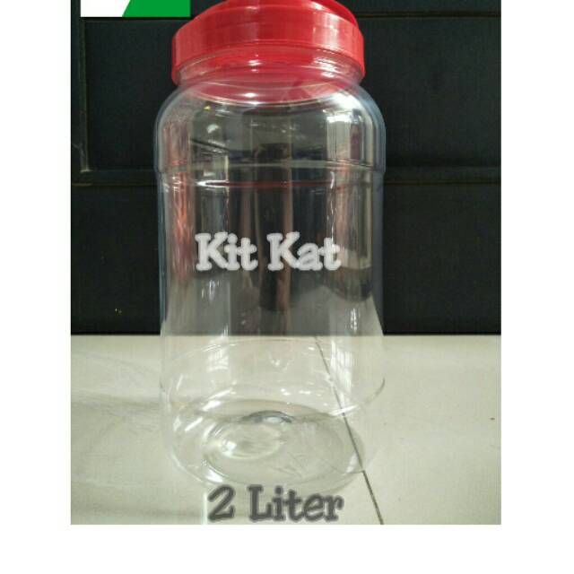 Toples Plastik Bulat Tinggi Isi 2 Liter