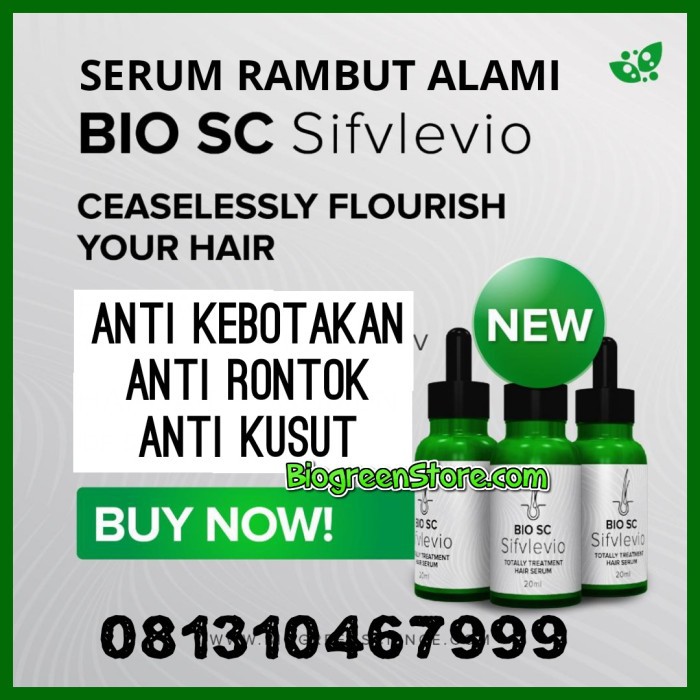 BIO SC SIFVLEVIO HAIR SERUM BIOGREEN