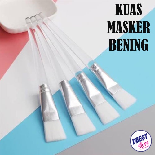 [Checkout Rp900] Kuas Masker Bening - Beauty Kuas Masker Bening Import Kualitas Bagus /Kuas Masker