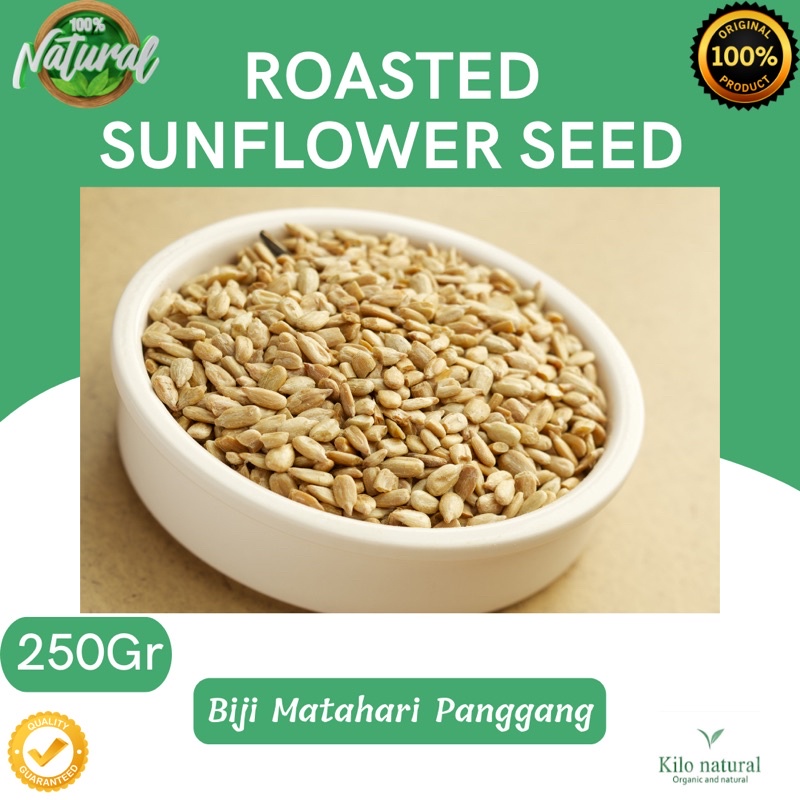 

Roasted Sunflower Seed 250gr / Biji Matahari Panggang 250gr