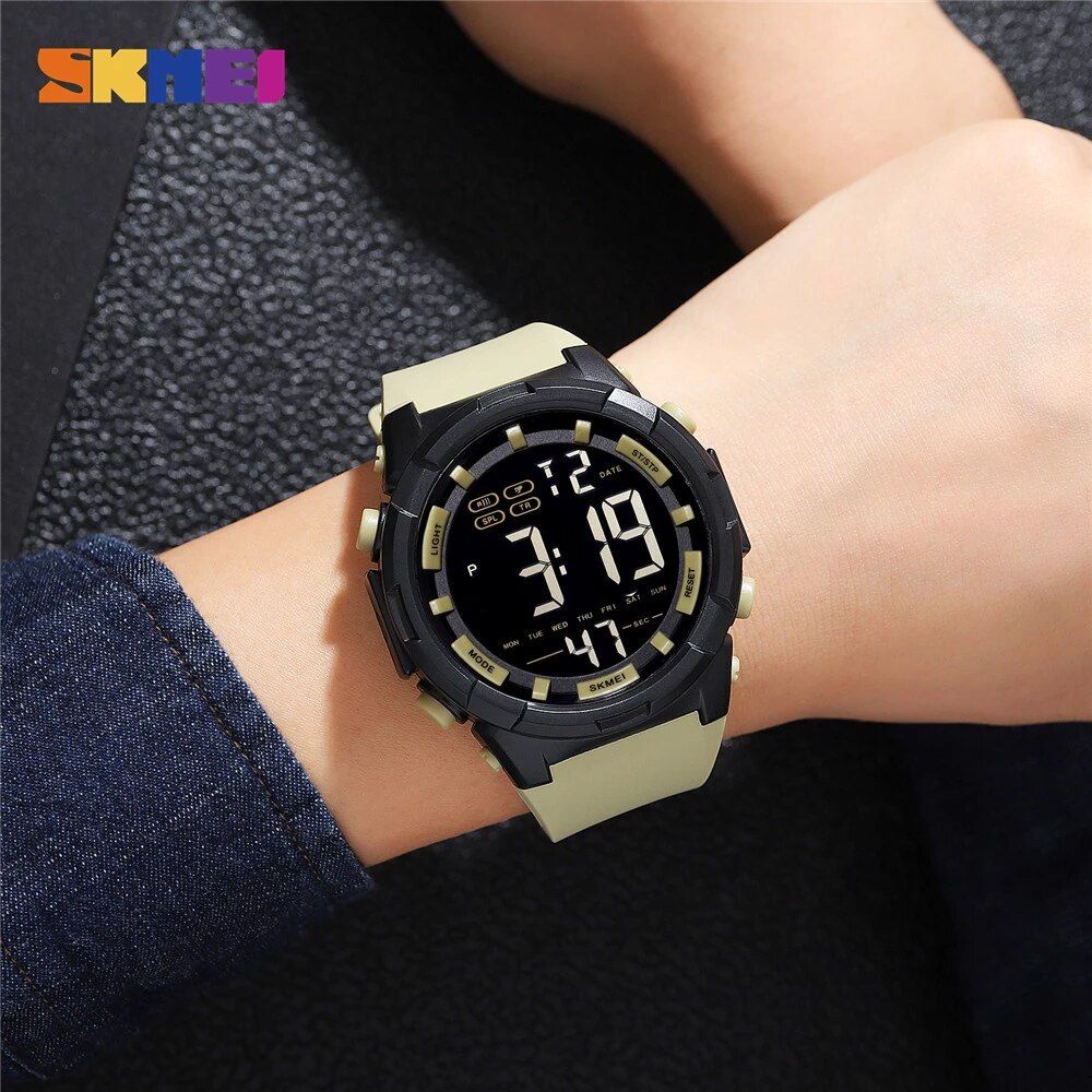 SKMEI 1845 Jam Tangan Pria Digital Sport Watch Anti Air 5 Bar WATCHKITE WKOS