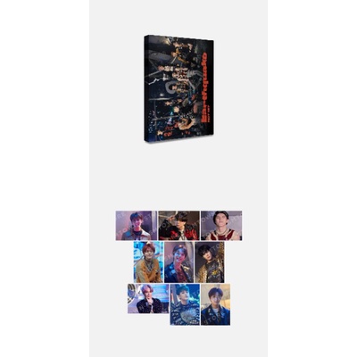 NCT 127 Earthquake Official Postcard Book Set