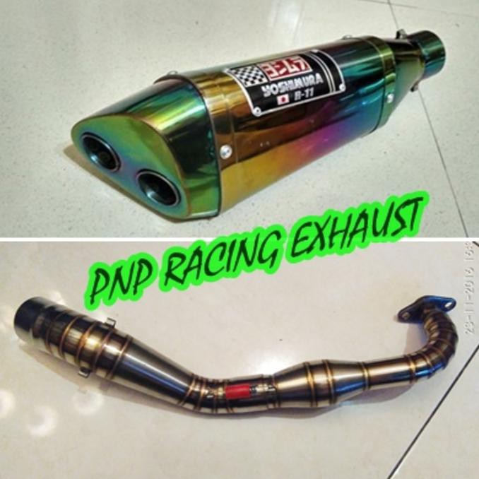 HOT Knalpot Racing NMAX Fullsystem Yoshimura Renbow HOT