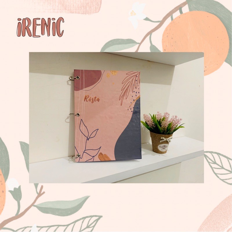 

Custom Notebook A5 Hard Cover Buku Catatan Binder Journal