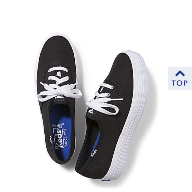 Keds Original Triple Canvas Black
