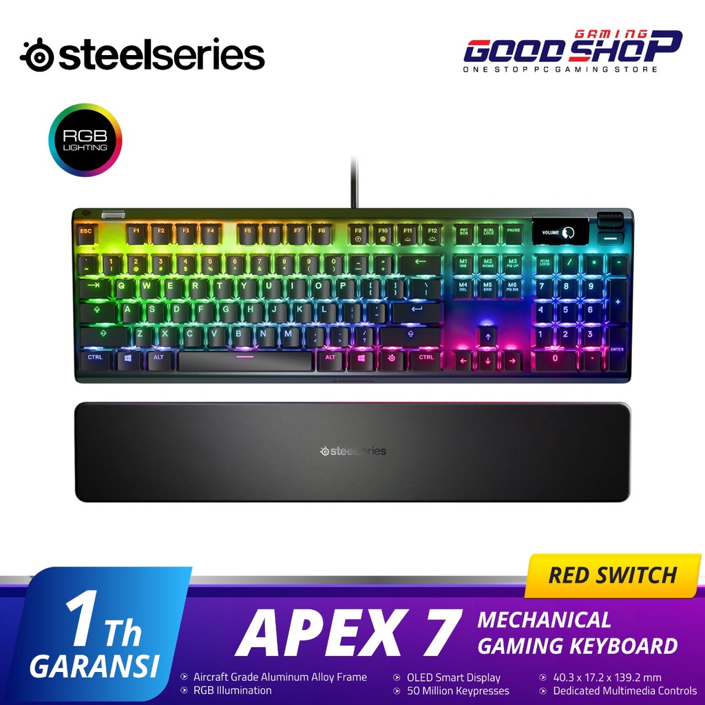 SteelSeries Apex 7 - Gaming Keyboard