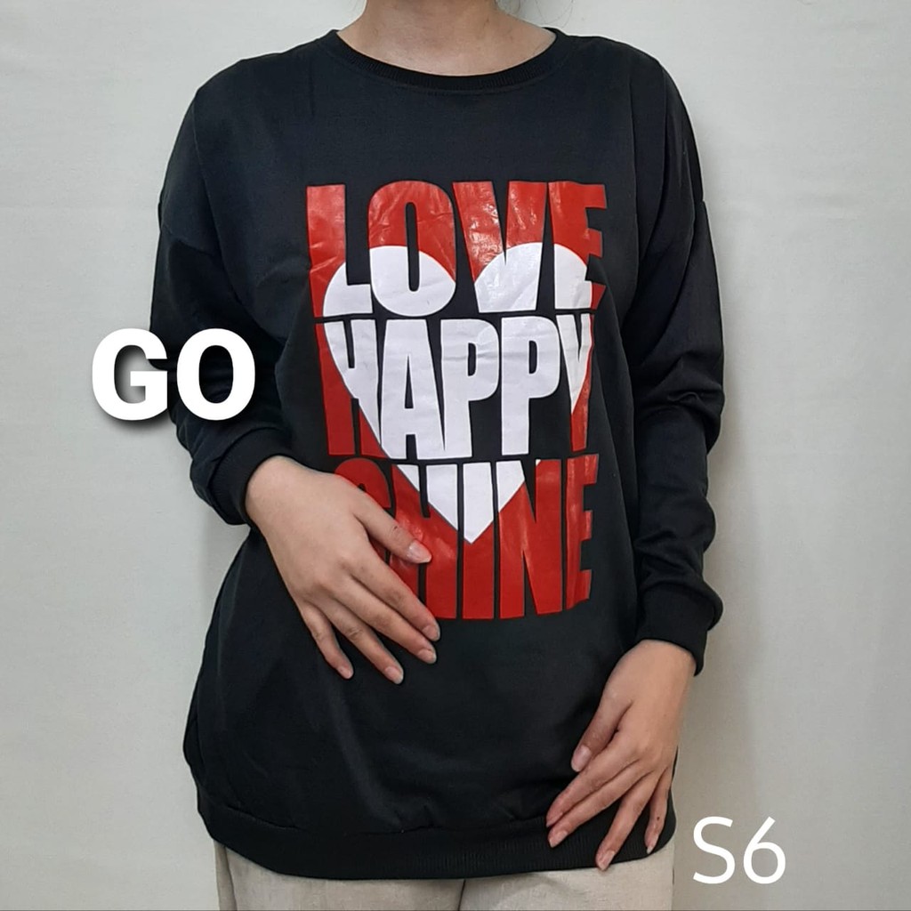 BB SWEATER WANITA SWEATER PEREMPUAN MURAH BABY TERRY KEKINIAN ATASAN WANITA