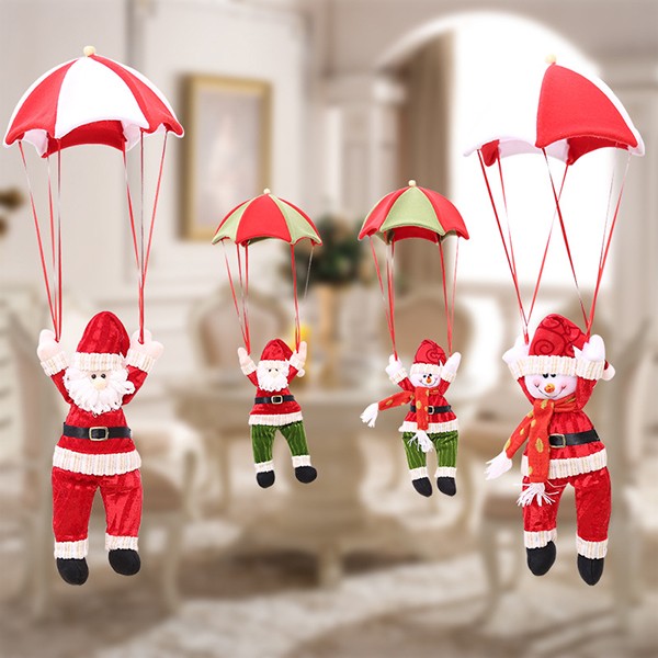 Download Arm Parachute Santa Claus Christmas Snowman Ornaments Craft Supplies Decorations Shopee Indonesia Yellowimages Mockups