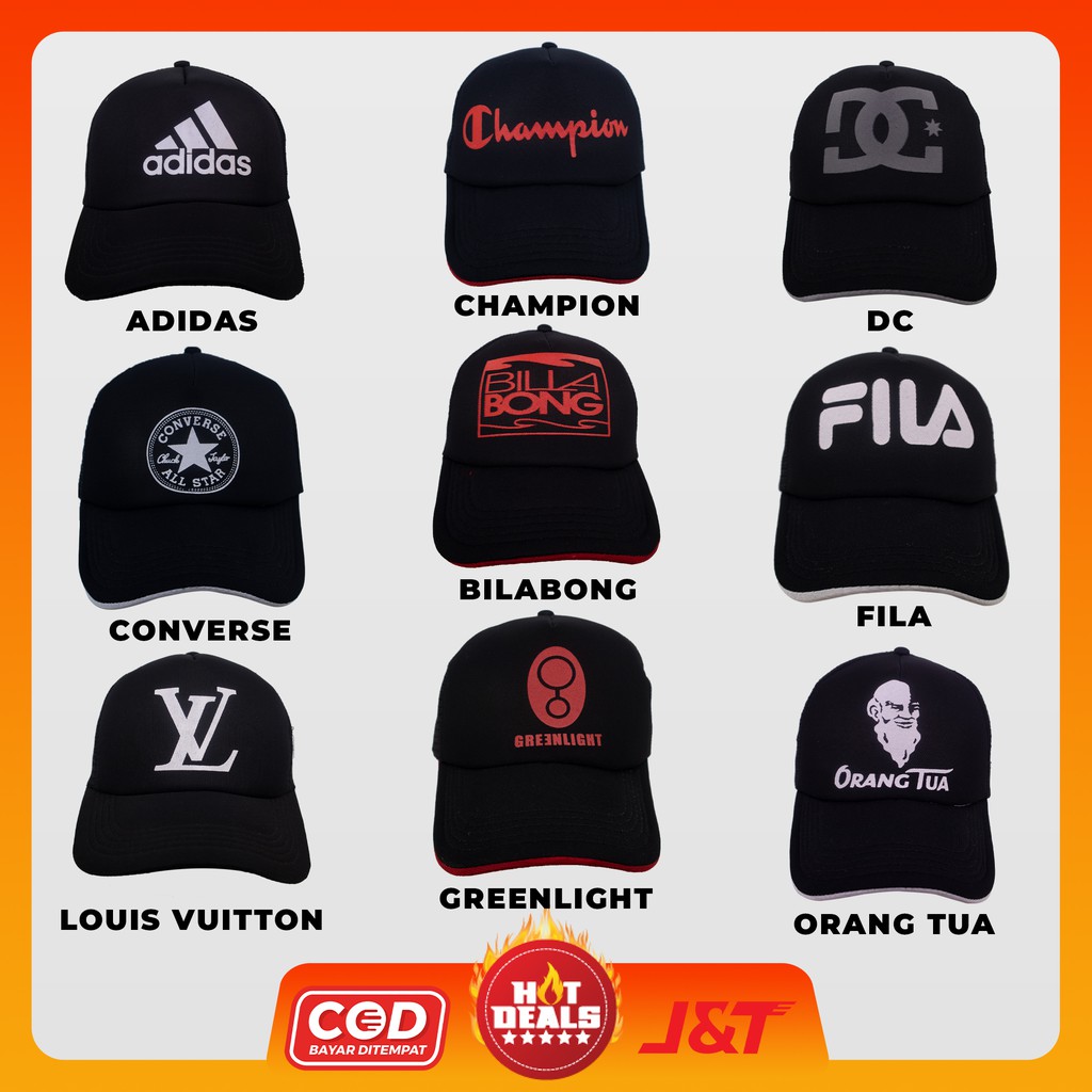 Jaring Sablon / Topi Sablon / Topi Distro Trucker Hat Jaring Surfing / Snapback Baseball Pria Distro Keren / Topi jaring / Trucker sablon