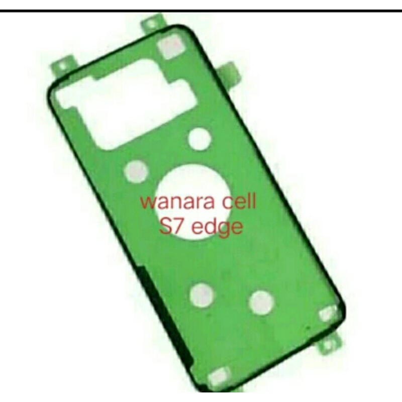 

adhesive Stiker lem perekat backdoor back door Samsung S7 edge original