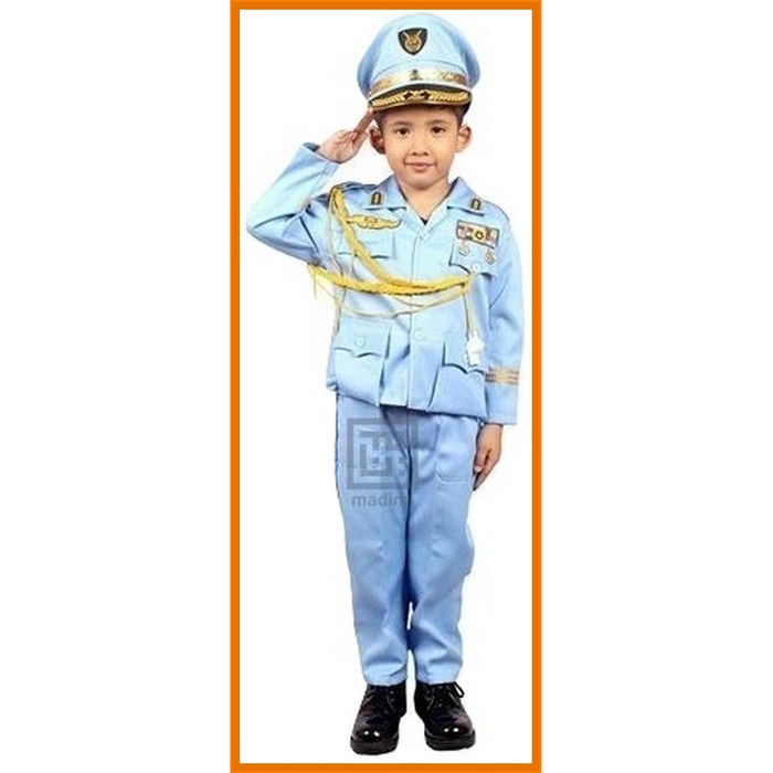 Baju Anak Laki Lelaki Baju Anaklaki T92S5  Terlaris Seragam Tni Au Untuk Anak Anak