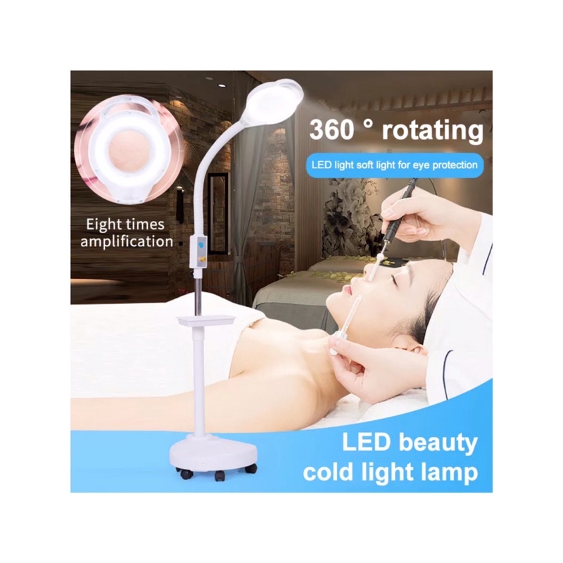 LAMPU LED SANGAT FLEKSIBLE UNTUK KLINIK DAN SALON KECANTIKAN DOKTER GIGI SULAM TATO MAGNIFYING LAMP