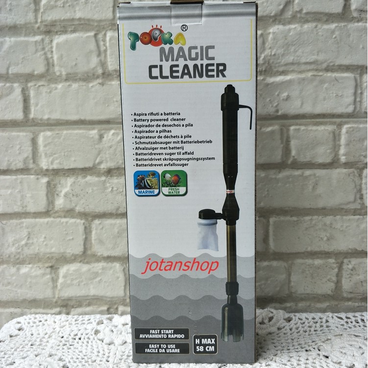 YAMANO MAGIC SAND CLEANER Pump Sipon Penyedot Penguras  Pembersih Air Aquarium Baterai