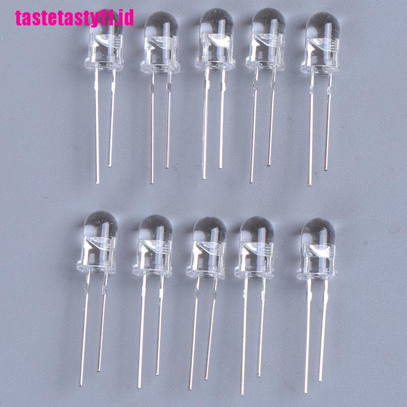 100 Pcs Lampu LED Aneka Warna Ukuran 5mm