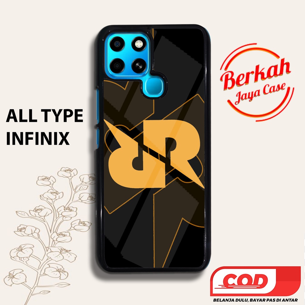 Case INFINIX SMART 4 SMART 5 SMART 6 RAM 2 HOT 8 HOT 9 MOTIF RRQ Berkah jaya case Berkah Casing Berk