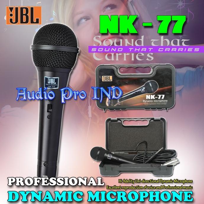 Mic Kabel Nk 77 / Microphone Cable Jbl Nk-77 / Mic Nk - 77 / Mic Nk77