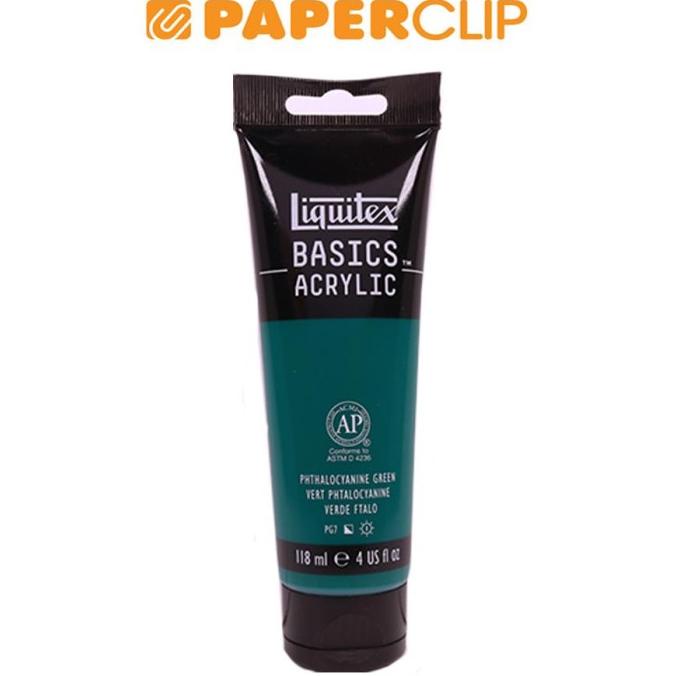 

1046317 Liquitex Acrylic Basic 118Ml Phthalocynine Green Termurah