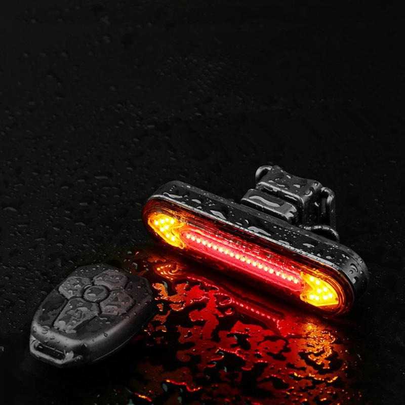 Machfally Lampu Belakang Sepeda Bike Taillights Wireless Remote BK600