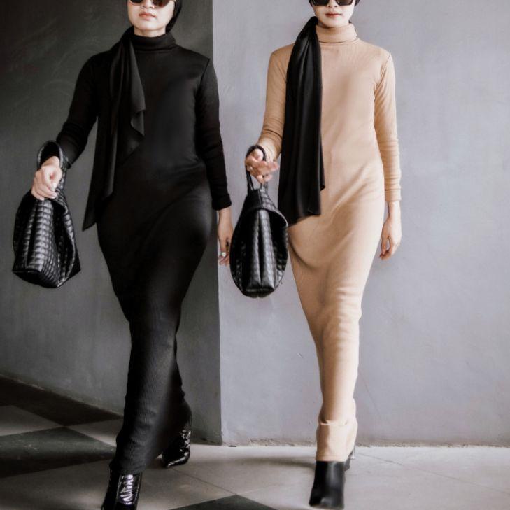(SALE!!) Monoxroom - Turtleneck Dress