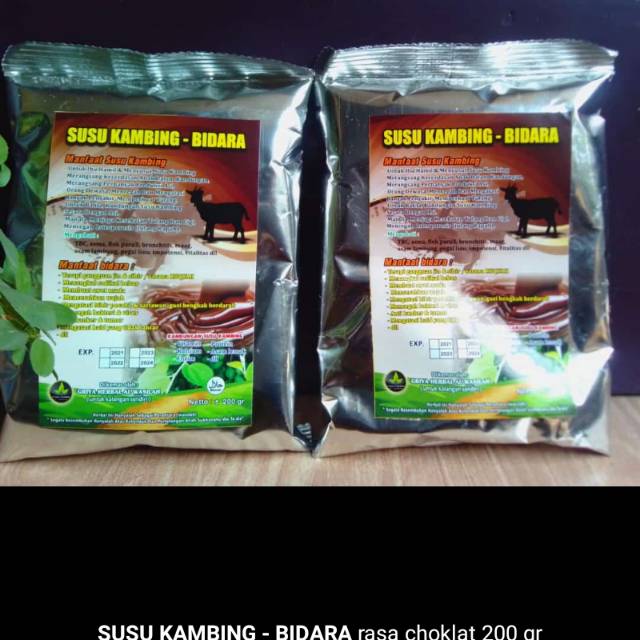 

SUSU kambing - Bidara rasa Choklat 200gr