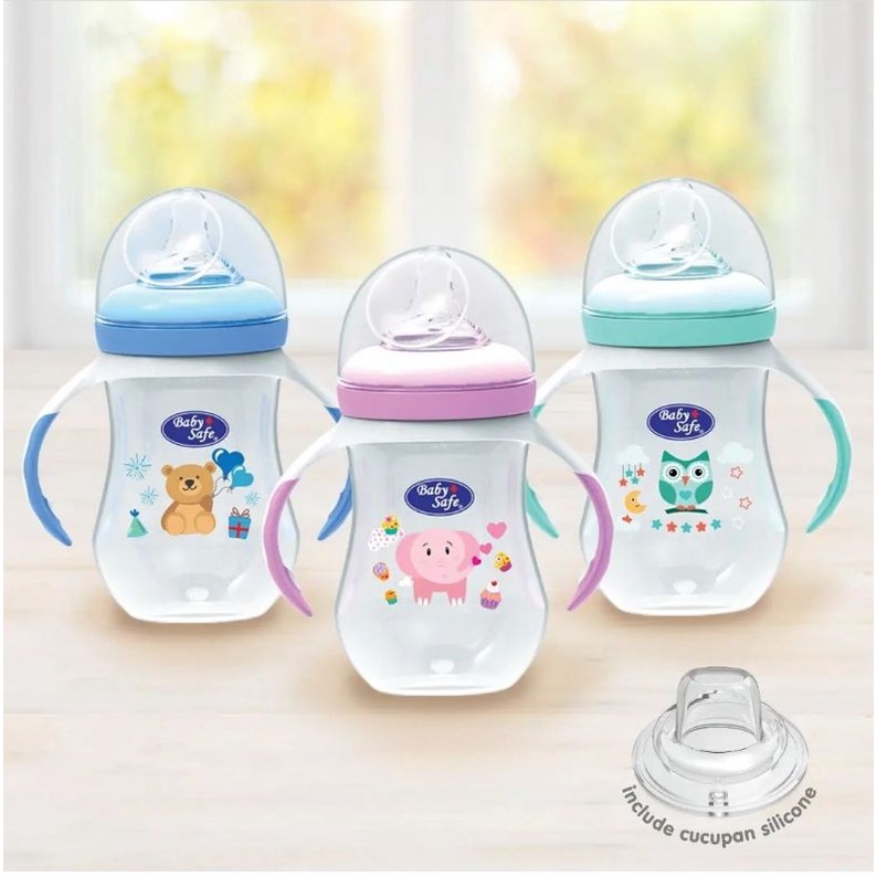 BABY SAFE botol susu wide neck WN30 250ml / BABY SAFE botol susu wide neck WN06 new 250ml