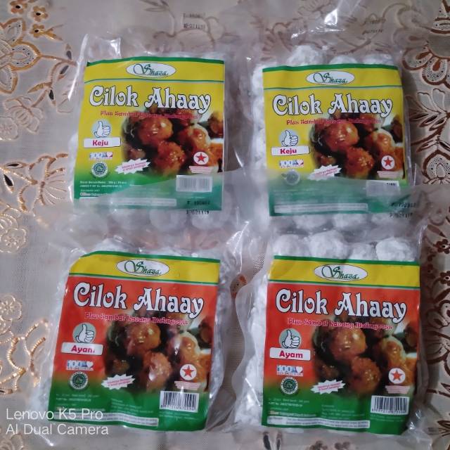 

Cilok Ahaay Rasa Ayam dan Keju