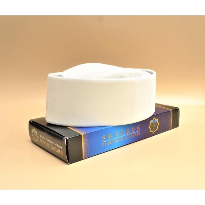 Songkok Peci Susun Kopiah Model Susun Songkok Putih