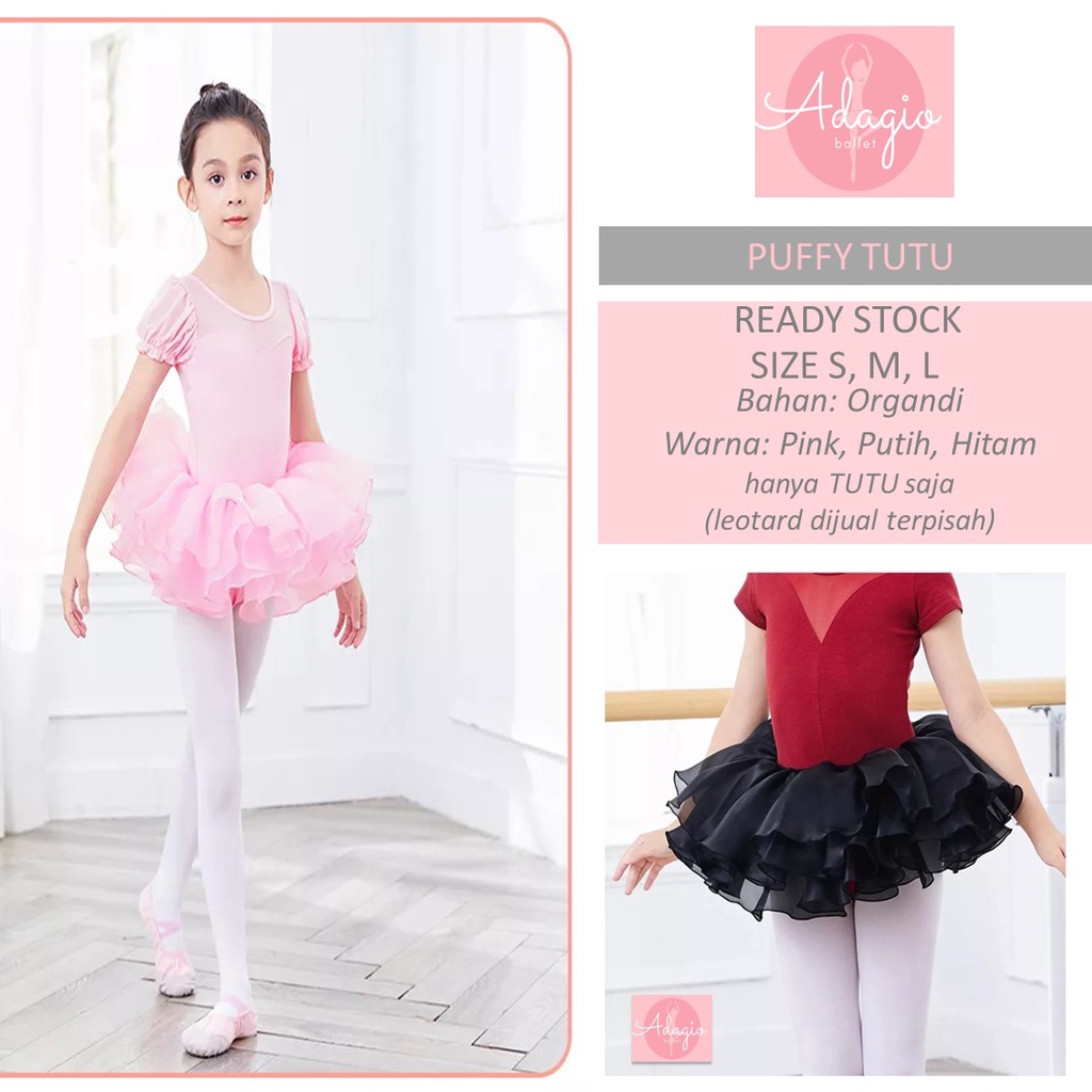 ROK TUTU PUFFY ANAK MURAH  BALLET BALET ANAK