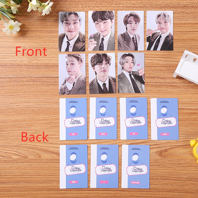 7 / 8pcs / set Kartu Lomo Foto Kpop BTS Map of the Soul On: E Untuk Koleksi