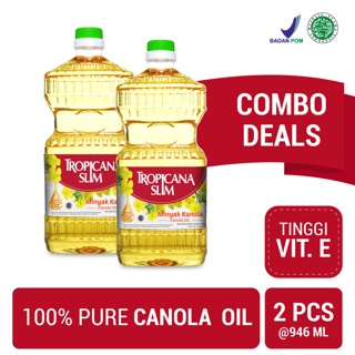 Tropicana Slim Corn Oil Refill Minyak Jagung Minyak Goreng Rendah Lemak 1liter Shopee Indonesia