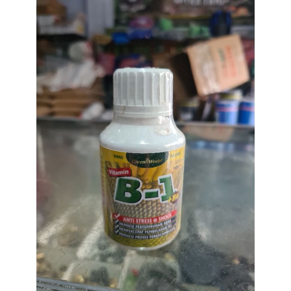 Vitamin Tanaman B-1 B6 100ML Green Word