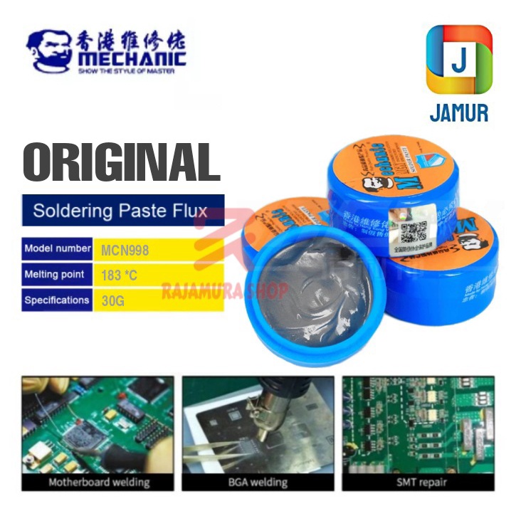 TIMAH PASTA MECHANIC ORIGINAL TIMAH CAIR TIMAH SOLDER PASTA SOLDER