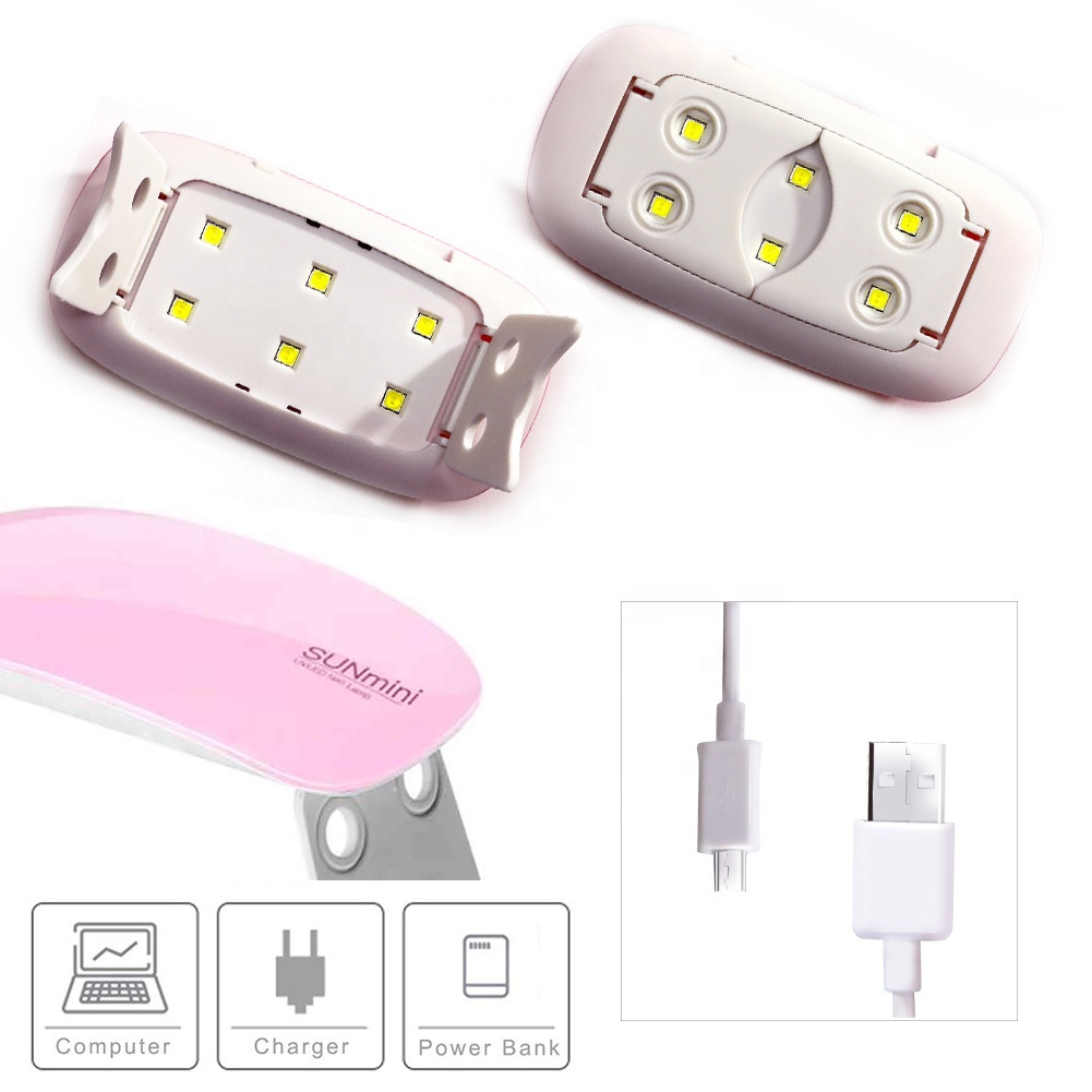 Lampu LED UV Mini Untuk Mengeringkan Kutek Gel/Kutek Gel/Lampu UV/Alat Pengering Kutek/Lampu LED