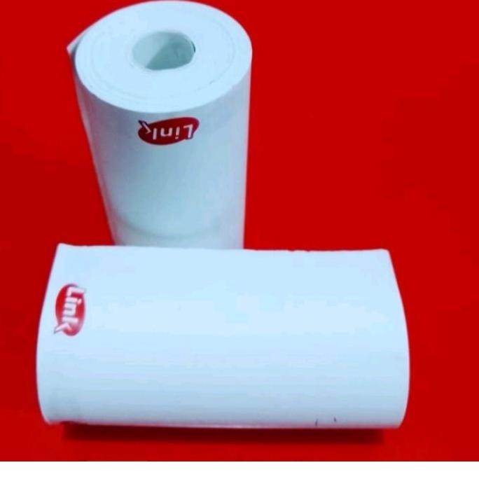 

Kertas kasir thermal EDC logo LINK 57/58x30mm paket 10 Roll
