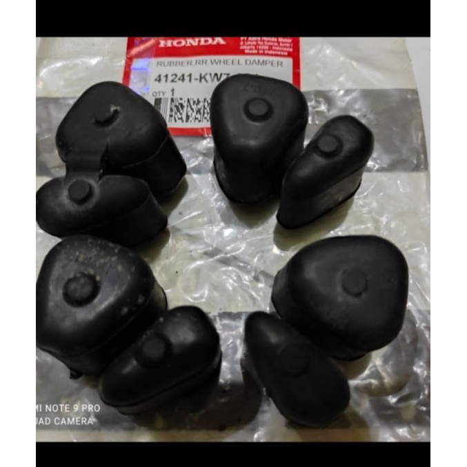 KARET TROMOL BELAKANG RUBBER DAMPER RR SET SUPRA X125 DD CS1 SONIC ORI