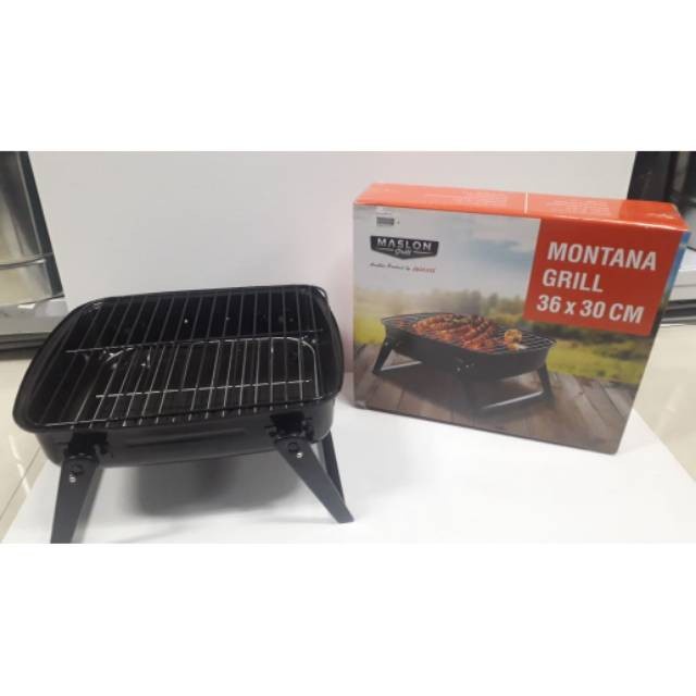 MASPION Panggangan Montana BBQ Grill 36 x 30 cm BBQ Alat Panggang