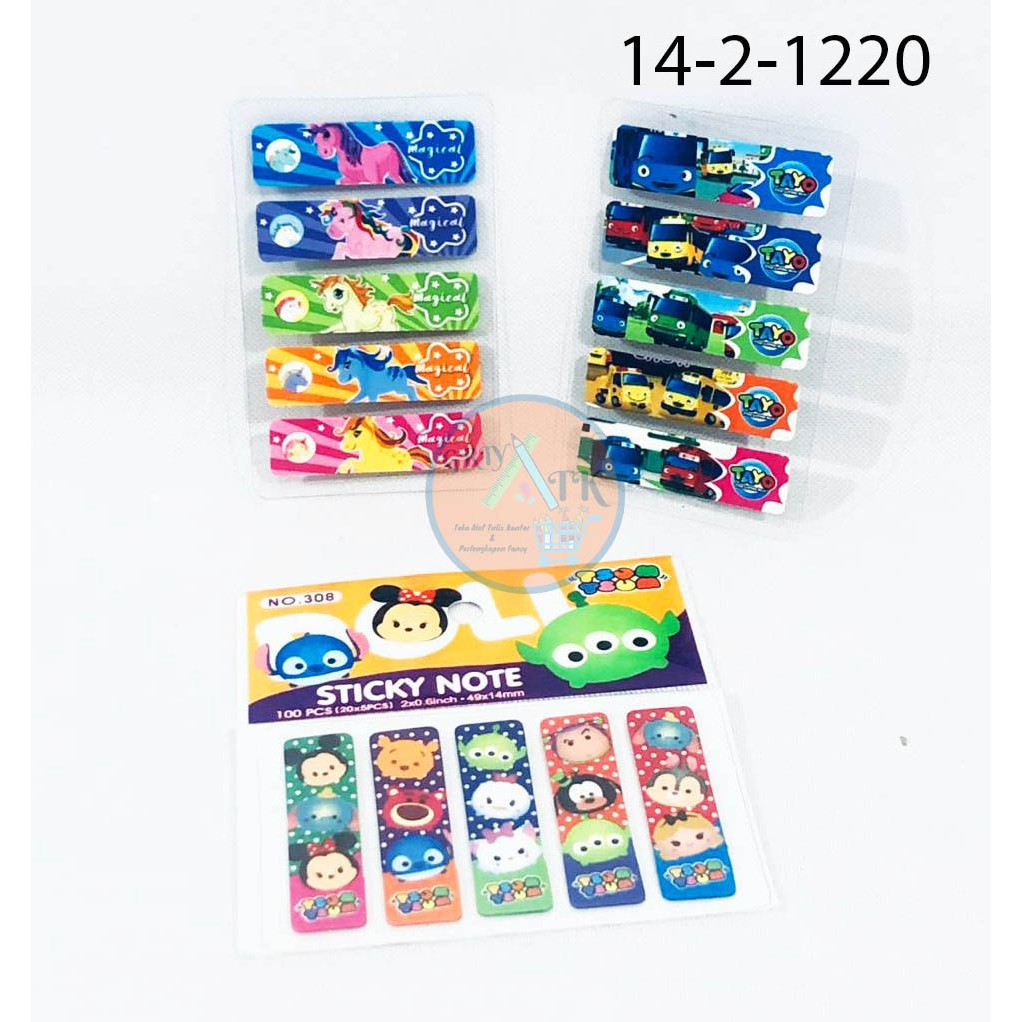 

Sticky Note karakter lucu dan unik type 305-309