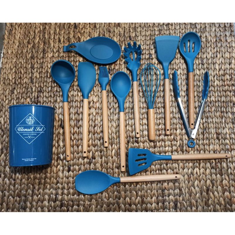 kitchen utensils silicone set