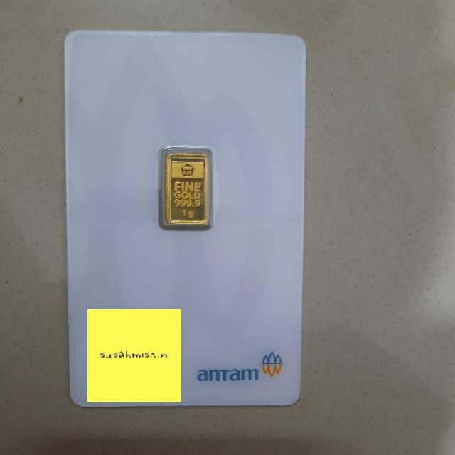 LOGAM MULIA EMAS ANTAM 1 gram LM